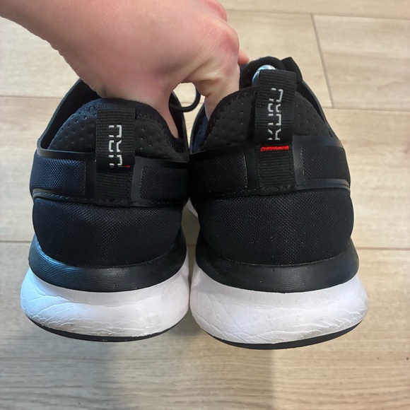 Kuru Men’s Atom Trail Sneaker Black Mesh Sneaker Running Shoe Size 11 - Picture 10 of 12